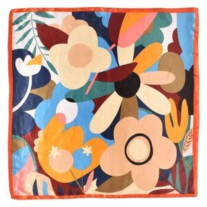 Colorful floral Scarf P3